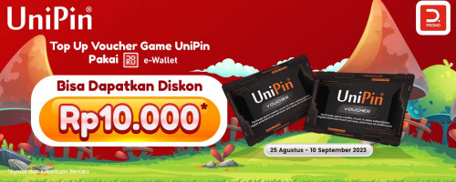 Top up Voucher Game Pakai DOKU e-Wallet bisa Dapatkan Potongan Rp10.000!